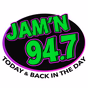 Jam'n 94.7 - KLBU logo