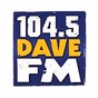 104.5 Dave FM - K283BP logo