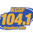 Greatest Hits 104.1 - KGGF-FM logo