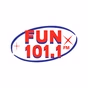 Fun 101.1 - WTGA-FM logo