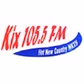 Kix 105.5 - WKXH logo
