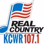 Real Country 107.1 - KCWR logo