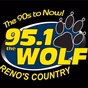 94.9/95.1 The Wolf - KRFN-HD2 logo
