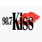 98.7 Kiss - WBHK logo