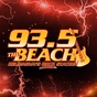 93.5 The Beach - WZBH logo