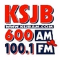 KSJB 600 AM 100.1 FM - KSJB logo