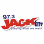 97.3 JACK fm - KRJK logo