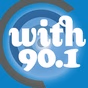 WITH 90.1 - WITH logo