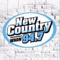 New Country 94.7 - WNAW logo