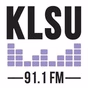 91.1 KLSU FM - KLSU logo