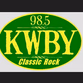 98.5 KWBY - KWBY-FM logo