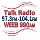 Talk Radio 97.3FM 104.7FM WEEB 990AM - W247CE logo