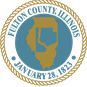 Fulton County, IL Police, Fire logo