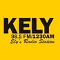 KELY AM-1230/FM-98.5 - KELY logo