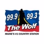 99.9 The Wolf - WTHT logo