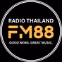 FM 88 Radio Thailand English logo