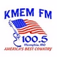 KMEM 100.5 - KMEM-FM logo