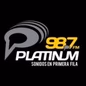 Platinum 98 7 FM logo