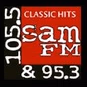 Sam FM 105.5 & 95.3 - WCVA logo
