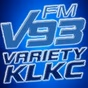 V93 FM - KLKC-FM logo