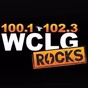 100.1 & 102.3 WCLG - WCLG-FM logo