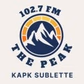 102.7 The Peak FM - KAPK logo