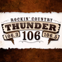 Thunder 106 - WTHJ logo
