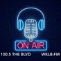 WKLB-FM -100.5 THE BLVD logo