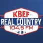 Real Country 104.5 - KBEF logo