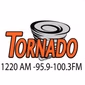 The Tornado 1220 AM/100.3FM/95.9FM - K240CJ logo