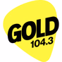 Gold 104.3 logo