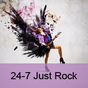 24/7 Niche Radio - 24-7 Just Rock logo