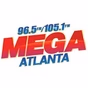 La Mega 96.5 y 105.1 - WWWE logo