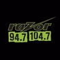 Razor 94.7 104.7 - WZOR logo