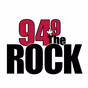 94-9 The Rock - CKGE logo