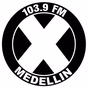 La X Medellín logo