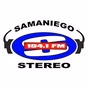 Samaniego Stereo 104.1 FM logo