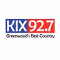 Kix 92.7 - WKXG logo