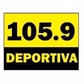 105.9 La Deportiva logo