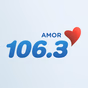 Amor 106.3 - KOMR logo