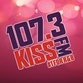 107.3 KISS-FM - KISX logo