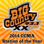 Big Country 93.1 - CJXX-FM logo