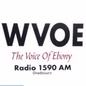 WVOE 1590 - WVOE logo