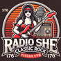 Radio She WSHE -  Classic Rock  Ft. Lauderdale - Miami logo