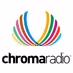 ChromaRadio - Metal logo