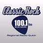 Classic Rock 100.1 FM - KKWK logo