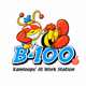 B-100 - CKBZ-FM Logo