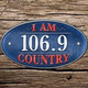 I Am Country 106.9 - WPLL Logo