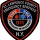 St. Lawrence County, NY Police, Fire, EMS Logo
