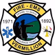 Vermilion County, IL Fire, EMS Logo
